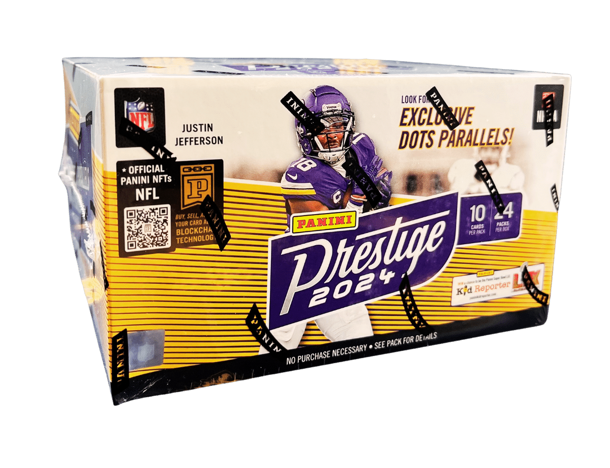 2024 Panini America Prestige Football NFL 24-Pack Retail Box –  dennistheripper